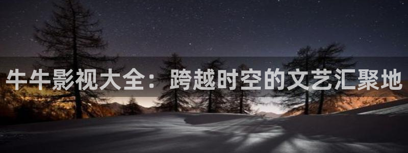飘零电影完整版在线观看：牛牛影视大全：跨越时空的文艺汇聚地
