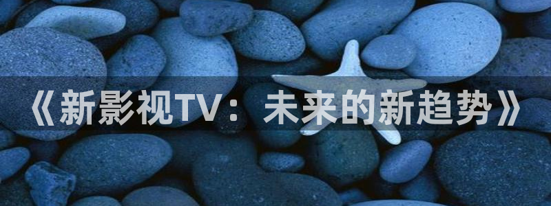 飘零影院：《新影视TV：未来的新趋势》